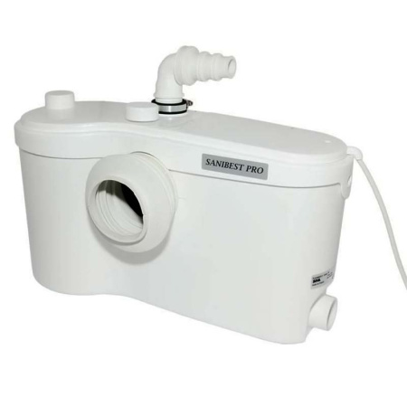 Насос SFA Saniwall Pro UP инсталляция для подвесного унитаза, с измельчителем, Н-5 м (3 точек подключения, без учета унитаза) канализационная насосная (станция) установка, санитарный, для канализации, грязной воды, фекальный, туалетный