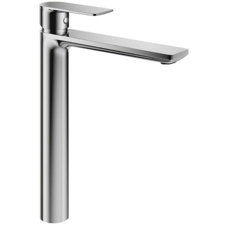 Смеситель для раковины/умывальника Excellent Glad, однорычажный, неповоротный, керамический, высокий, длина излива 207 мм, латунь, цвет хром