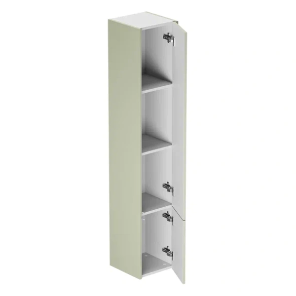 Пенал GRADEONIKA Эллада 30, 30х30х170 см, подвесной, универсальная ориентация, 2 распашные дверцы, цвет фисташка, в ванную комнату 48820