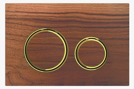 Кнопка смыва Geberit Sigma21, латунь, черный орех. сплав цинка, клавиша управления для сливного бачка, инсталляции унитаза, двойная, механическая, панель, универсальная, размер 24,6х16,4х1 см