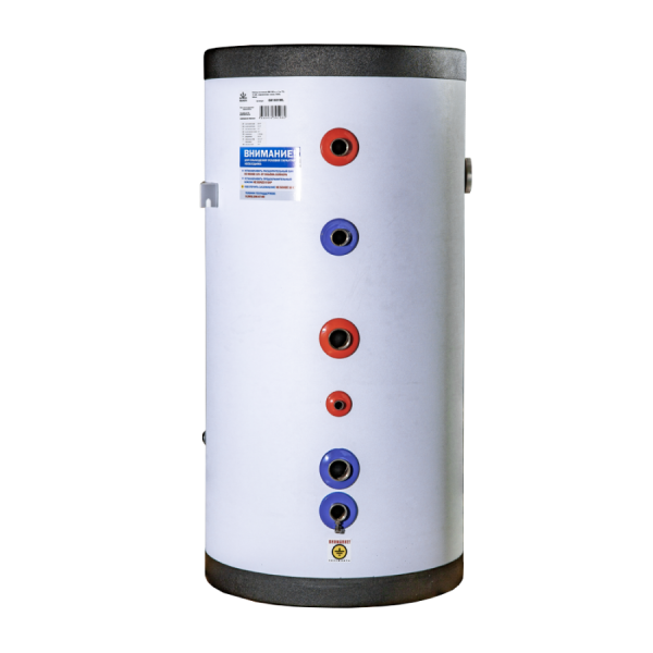 Водонагреватель Gekon BW 80 INOX 15 кВт, 80 л. косвенного нагрева с одним теплообменником, подключение слева, настенный, накопительный, вертикальный, для частного дома, дачи