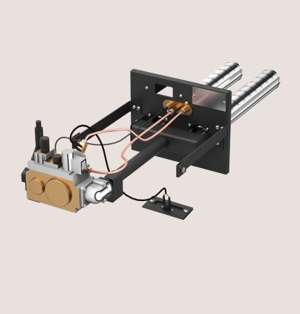 Горелка газовая АГГ-40 П Теплодар, автоматическая, на природном магистральном/сниженном газе, для банной печи