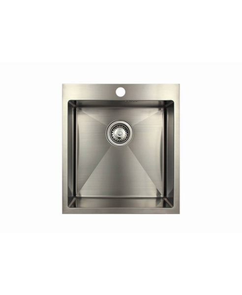 Мойка Seaman Eco Marino 45х50х20 см врезная, сатин, нержавеющая сталь, прямоугольная SMB-4550S.A