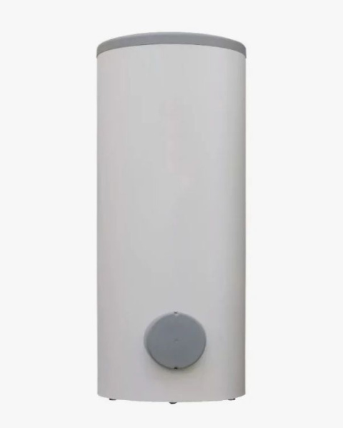 Бойлер 500 л Bosch W 500-5 P 1 B, косвенный, напольный, вертикальный, накопительный тип, (цвет серебристый, круглый) с боковой подводкой, фланец, эмалированный бак