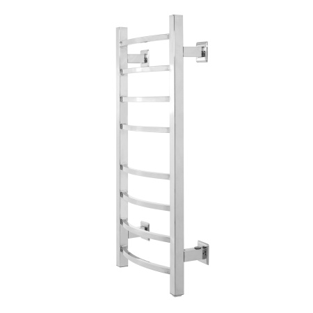 Полотенцесушитель 800х400 мм Energy Grand, электрический. 64 Вт. подключение нижнее в стену. с вилкой, нержавеющая сталь, форма лесенка дуга, вертикальный, цвет хром, для отопления, обогрева в ванной