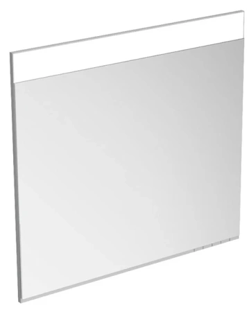 Зеркало Keuco Edition 400 с подсветкой, 710х650х33 мм сенсорные клавиши, прямоугольное, подвесное/настенное, цвет корпуса хром, для ванной