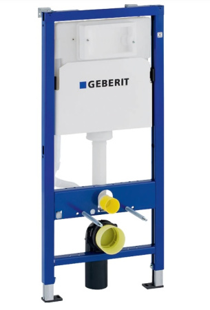 Инсталляция для унитаза Geberit Duofix UP100 Высота 112 см , для клавиш Delta, без шумоизоляции , с крепежем к стене 458.103.00.1