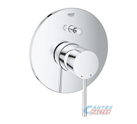 Смеситель для ванны Grohe Essence скрытого монтажа хром 19285001 Смеситель для ванны Grohe Essence скрытого монтажа хром 19285001