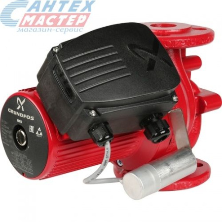 Насос циркуляционный GRUNDFOS UPS 50-120 F, L250 мм, 29 м³/ч, напор 12 м, 10 бар, 0,45 кВт, 230 В, фланцевый, повышающий давление, для систем отопления частных домов, квартир
