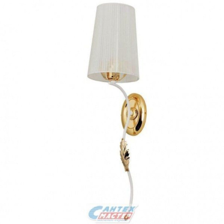 Светильник Boheme 756 для ванной настенный золото/белый