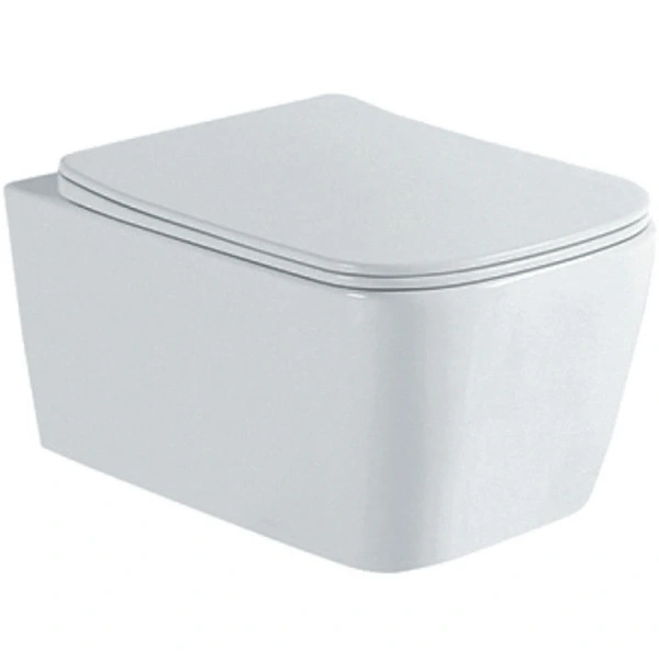 Комплект унитаза с инсталляцией Aquatek Либра New (Сет) c сиденьем микролифт, безободковый, без кнопки/крепежа