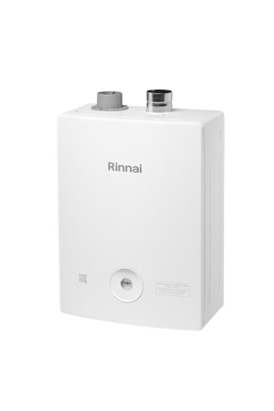 Котел газовый RINNAI BR-K24 (233 кв.м) 23.3 кВт мощность, дымоход 75/100 "Корея" традиционный, двухконтурный, (2х), настенный, с закрытой камерой сгорания