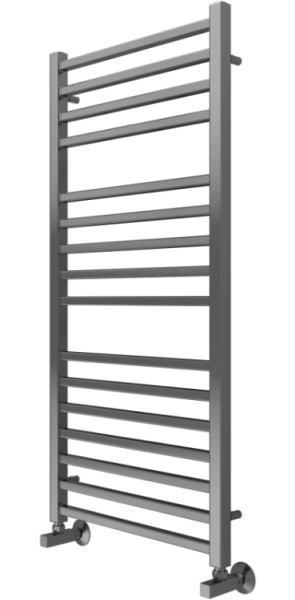 Полотенцесушитель Aquatek Альтаир водяной П16 500х1100 мм хром, нержавеющая сталь, лесенка, подключение нижнее