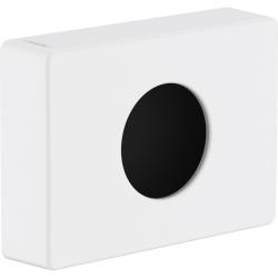 Держатель для гигиенических пакетов Hansgrohe AddStoris, настенный, пластиковый, 14х10х3,2 см, форма прямоугольная, цвет матовый белый, в ванную/туалет
