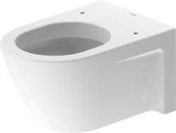 Унитаз Duravit Starck 2 37х54 см, подвесной, цвет белый, санфарфор, овальный, горизонтальный (прямой) выпуск, под скрытый бачок/инсталляцию, ободковый, без сиденья, для туалета/ванной комнаты