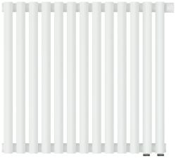 Радиатор отопления Сунержа Эстет-00 EU50 500х585 13 секций, цвет матовый белый, нижнее подключение, нержавеющая сталь, трубчатый