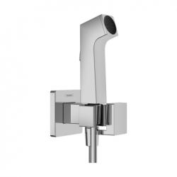 Гигиенический душ E 1jet, Hansgrohe EcoSmart+, вентильный смеситель, металло-керамика, цвет хром