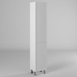 Пенал Briz Риччи 35, 35х30х190 см, напольный, (правый), 2 распашные дверцы, цвет белый глянцевый, в ванную комнату, правосторонний