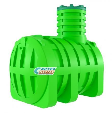 Емкость (бак) Термит ДПВ 4000 литров, подземная, пластиковая для воды, нефтепродуктов (резервуар) вертикальная