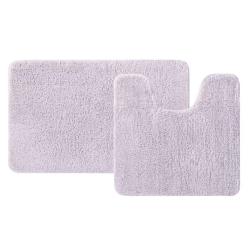 Набор ковриков IDDIS Base для ванной комнаты 500х800+500х500 мм полиэстер, цвет розовый BSET04Mi13