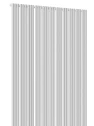 Радиатор отопления Empatiko Takt S2-1312-1500, двухрядный, стальной, трубчатый, 66 секций, межосевое расстояние 1500 мм, высота 1536 мм, длина 1312 мм, цвет шелковистый белый, боковое подключение