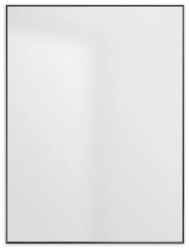 Зеркало BelBagno, 60х2х80 см, цвет черный: сатин, прямоугольное, без подсветки, для ванны, без антизапотевания, навесное/подвесное/настенное