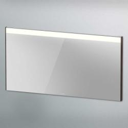 Зеркало Duravit Brioso, 132х70х3,5 см с LED/ЛЕД-подсветкой, прямоугольное, подвесное/настенное, цвет рамы: дуб черный, настенный выключатель, для ванной