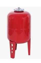 Бак расширительный 50 л, BELAMOS 50VW (красный) вертикальный гидроаккумулятор, (экспанзомат), с ножками, на пол