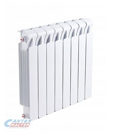 Радиатор отопления RIFAR MONOLIT 500 (1 секция) биметаллический, боковое подключение 187 Вт (Рифар)