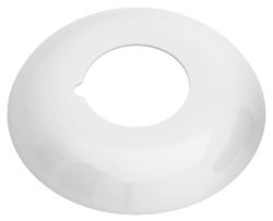 Отражатель Сунержа с эксцентриком для ВПС "Стилье", нержавеющая сталь, цвет белый, для полотенцесушителей, глубокий, круглый, разъемный