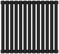 Радиатор отопления Сунержа Эстет-00 500х585 13 секций, цвет матовый чёрный, универсальное подключение, нержавеющая сталь, трубчатый