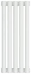Радиатор отопления Сунержа Эстет-0 500х225 5 секций, цвет белый, универсальное подключение, нержавеющая сталь, трубчатый