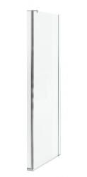 Душевая стенка Excellent Mazo, 80х195 см, прозрачное стекло/профиль хром, закаленное стекло, профиль алюминий, прямоугольная (для душевого уголка)