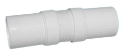 Труба гофрированная McAlpine раздвижная длина 174-223 мм, d 50 мм, вход/выход 50 мм, гофра для сифона, пластик, трубный