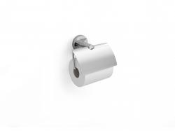 Держатель для туалетной бумаги ROCA Twin с крышкой, металл хром, настенный, форма прямоугольная, для туалета/ванной 816713001