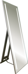 Зеркало Silver Мirrors Монреаль, 60х150 см, с LED/ЛЕД-подсветкой, напольное, прямоугольное, выключатель бесконтактный, для ванны