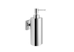 Дозатор жидкого мыла ROCA Victoria настенный, металл, форма округлая, для мыла в ванную/туалет/душевую кабину, цвет хром 816677001