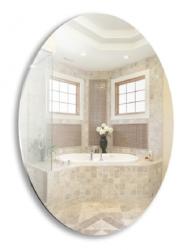Зеркало Loranto Овал, 57х77 см, без подсветки, овальное, для ванны, навесное/подвесное/настенное