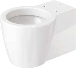 Унитаз Duravit Starck 1  35х41х57,5 см, подвесной, цвет белый, санфарфор, овальный, горизонтальный (прямой) выпуск, под скрытый бачок/инсталляцию, ободковый, без сиденья, для туалета/ванной комнаты