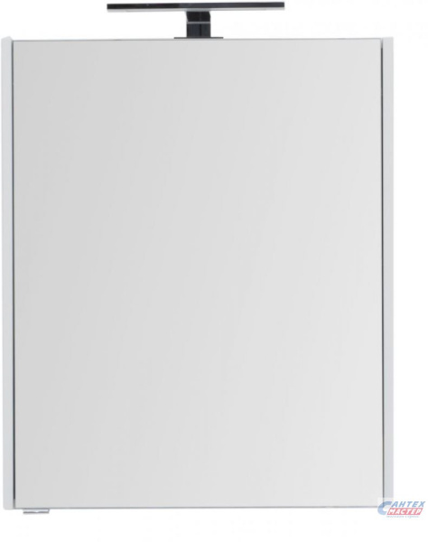 Шкаф зеркальный Aquanet Палермо 60 белый глянец