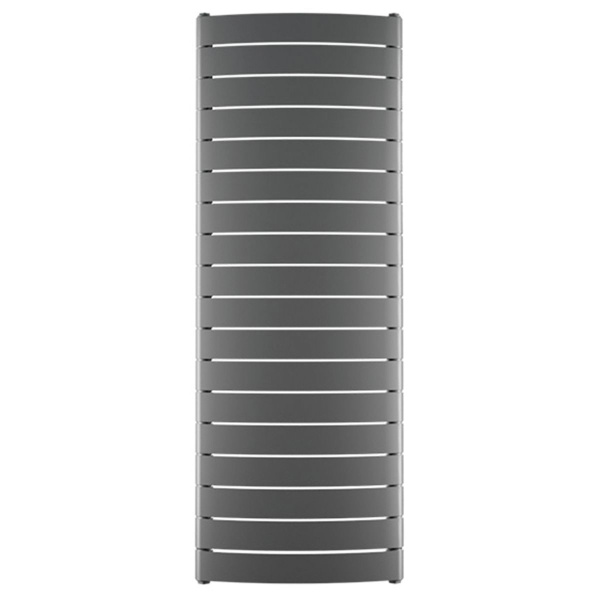 Радиатор биметаллический Rifar Convex VR 500*80 (18 секций, титан/серый) вертикальный, 1440*550*77 мм, нижнее подключение, настенный