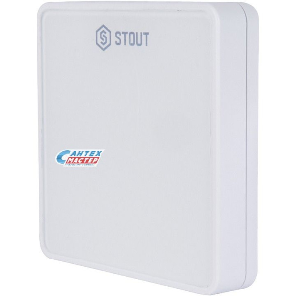 Датчик комнатный STOUT Tech C-8 r беспроводной (белый) для отопления,теплого пола STE-0101-008010 