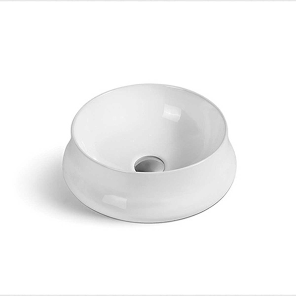 Раковина керамическая Vincea, 40х40х14 см, накладная, чаша, круглая, керамическая/ фарфоровая, цвет белый, без отверстия под смеситель, без перелива