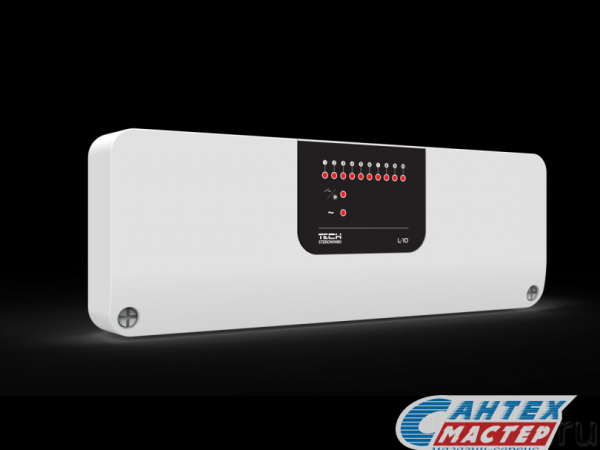 Контроллер термостатических клапанов STOUT Tech L-10 проводной,для отопления,теплого пола STE-0101-010000